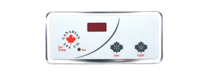 Canadian Spa Topside Control Panels