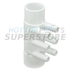 Water Manifold - 2" M-F x (6) 3/4" S Barb