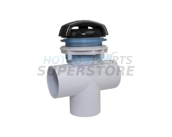 2" Water Diverter Valve - Black