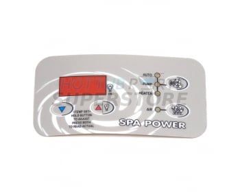 Spa Power (Davey) SP601 Overlay - Rectangle