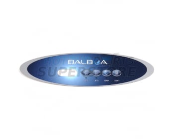 Balboa VL260 Panel Overlay - 2 Pump