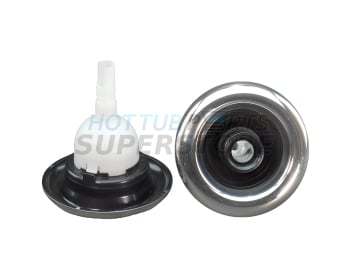 5" Cyclone Jet - Directional, Stainless + Black