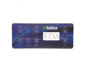 Balboa ML551 Panel Overlay - 2 Pump + Air