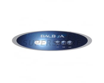 Balboa VL260 Panel Overlay - 1 Pump No Air