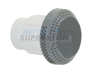 Waterway 1.5" 100gpm Suction Drain, Grey