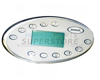 Jacuzzi Spas J-400 Series Topside Control Panel (2006-09)