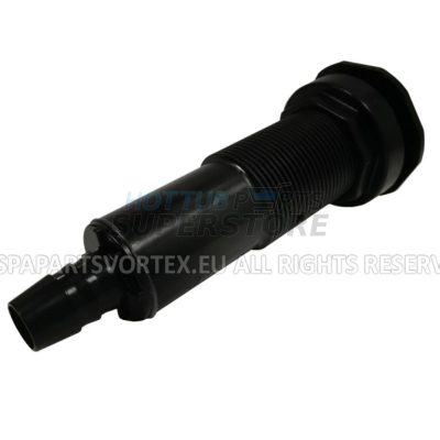 Drain Off Valve, Black - 3/4 Barb