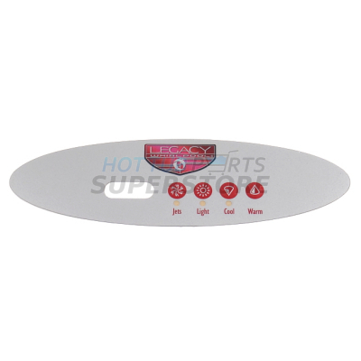 Legacy Whirlpool 4 Button Overlay - MAS360 VL260