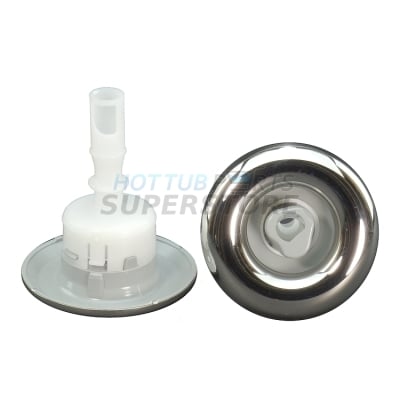 3" Micro Cyclone Jet - Swirl, Stainless + Grey