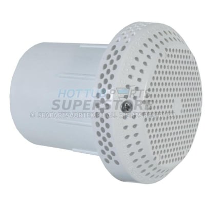 2" Waterway 100gpm Suction Drain, White